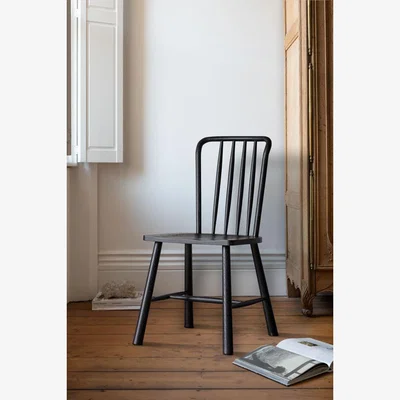 Rockett St George Set of 2 Classic Wooden Frame Dining Chairs
