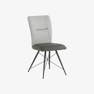 The Range Light Grey Amalfi Dining Chair - Grey