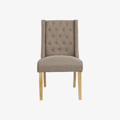 The Range Set of 2 Verona Chairs - Beige
