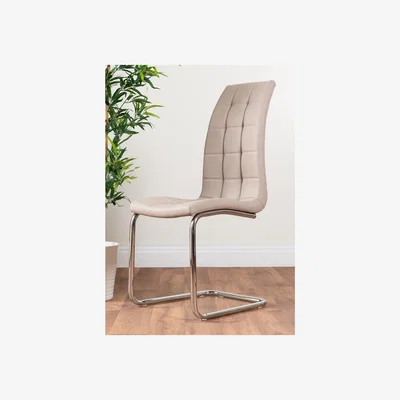 The Range 2x Deep Foam Cushioned Murano Dining Chairs - Yellow