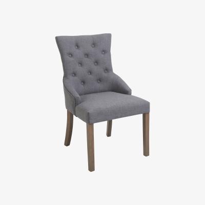 The Range Pair of Amara Grey Chairs - Grey
