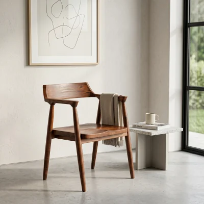 The Range Ashford Dining Chair - Brown