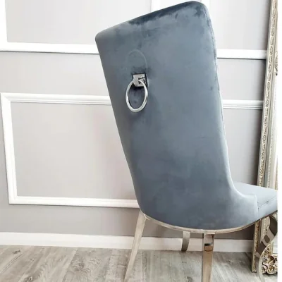 The Range Duchess 4 Dining Chairs - Grey