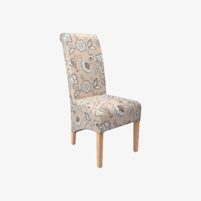 The Range Pair of Shankar Krista Deco Fabric Chairs - Duck Egg Blue