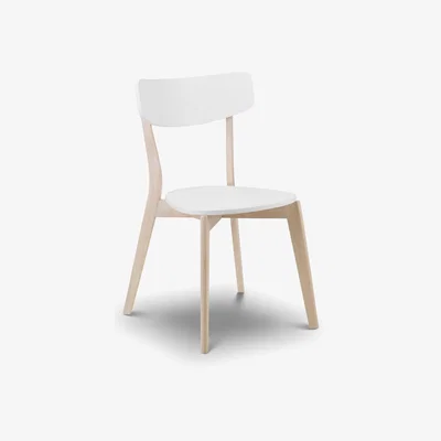 The Range Set Of 4 Casa Dining Chairs - White