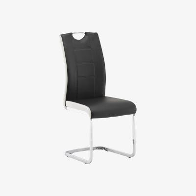 The Range Black and White Venice Dining Chair - Black