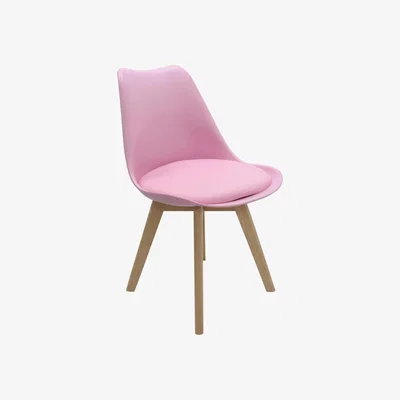 The Range Lorenzo Padded Dining Chair Single - Pink