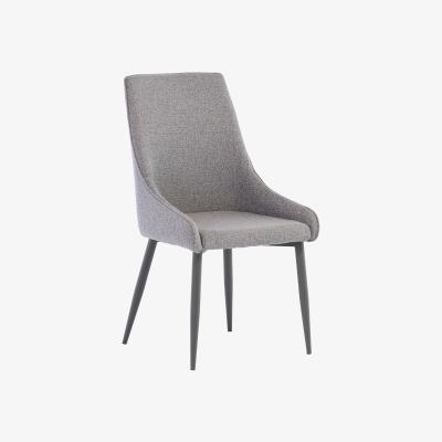 The Range Mineral Grey Rimini Fabric Dining Chair - Grey