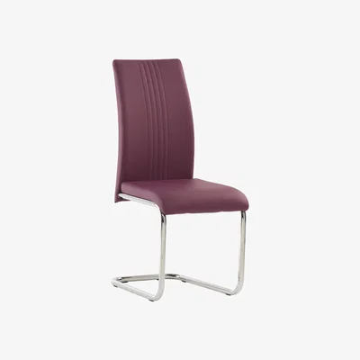The Range Purple Monaco Dining Chair - Purple