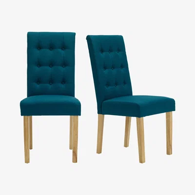 The Range Roma Dining Chair Set Of 2 - Teal