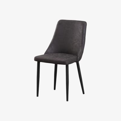 The Range Pair of Chester Dining Chairs - Dark Grey
