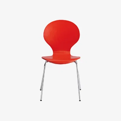 The Range Pack of 4 Ibiza Dining Chairs - Red