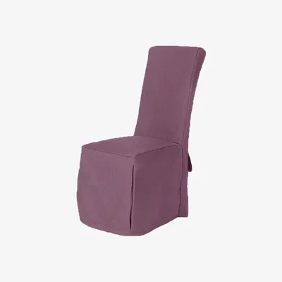 The Range Indoor Dining Chair Slipcover - Purple / 1