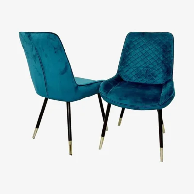 The Range Luna 4 Dining Chairs - Emerald Green