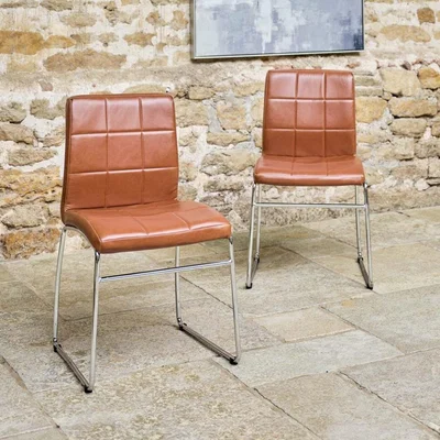 The Range Holt Dining Chair - Brandy