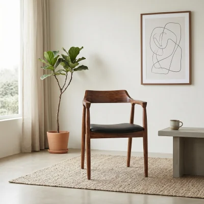 The Range Harrington Dining Chair - Brown