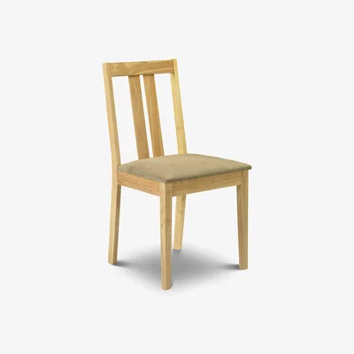 The Range Pair of Rufford Dining Chairs - Brown