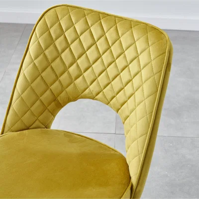 The Range Shaftesbury Dining Chairs - Olive Yellow