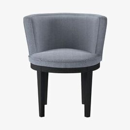 Sofa.com Margaux Dining Chair in Uniform House Herringbone Weave