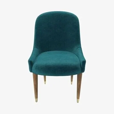 Sofa.com Arabella Dining Chair in Neptune Smart Velvet