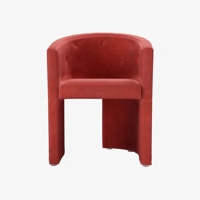 Sofa.com Coco Dining Chair in Wild Raspberry Smart Velvet - sofa.com