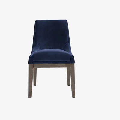 Sofa.com Basil Dining Chair in Cruise Smart Velvet - sofa.com