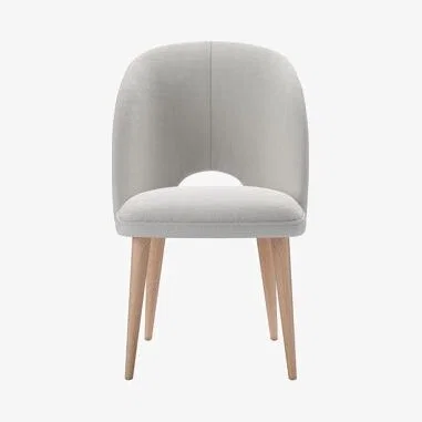 Sofa.com Darcy Dining Chair in Alabaster Brushed Linen Cotton