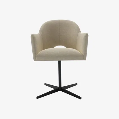 Sofa.com Lupin Dining Chair in Pampas Hygge Smart Linen