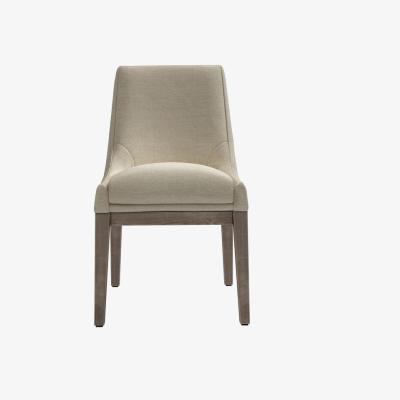 Sofa.com Basil Dining Chair in Pampas Hygge Smart Linen