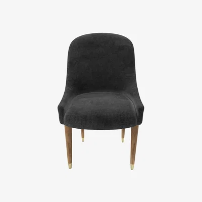 Sofa.com Arabella Dining Chair in Raven Speckled Chenille