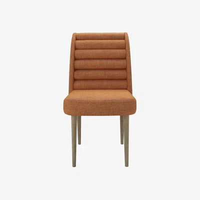 Sofa.com Lola Dining Chair in Terracotta Florence Textured Weave