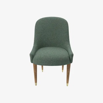 Sofa.com Arabella Dining Chair in Peacock Plush Tweed Boucle - sofa.com