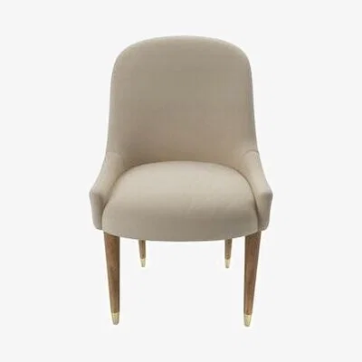 Sofa.com Arabella Dining Chair in Moon Smart Cotton