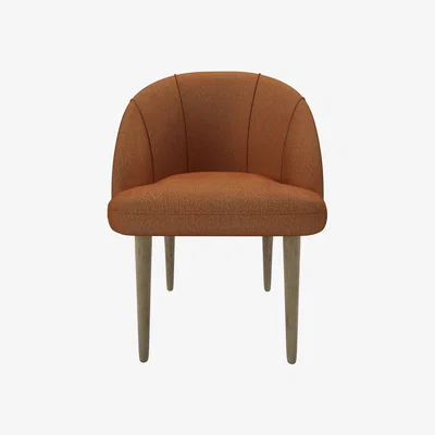 Sofa.com Piper Dining Chair in Saffron Heathland Weave - sofa.com