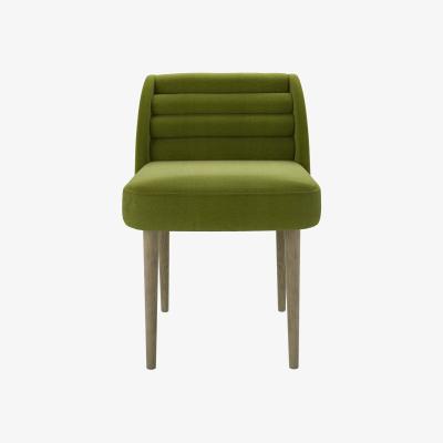 Sofa.com Lola Dining Chair in Vine Leaf Organic Smart Cotton