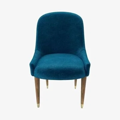 Sofa.com Arabella Dining Chair in Scuba Smart Velvet