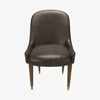 Sofa.com Arabella Dining Chair in Espresso Bellwether Leather