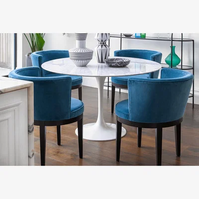 Sofa.com Margaux Dining Chair in Anthracite Quartz