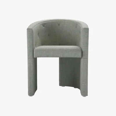 Sofa.com Coco Dining Chair in Sea Glass Baylee Viscose Linen - sofa.com