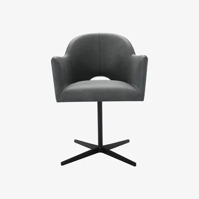 Sofa.com Lupin Dining Chair in Niagara Powdered Leather - sofa.com