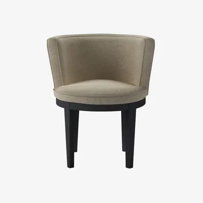 Sofa.com Margaux Dining Chair in Pampas Hygge Smart Linen