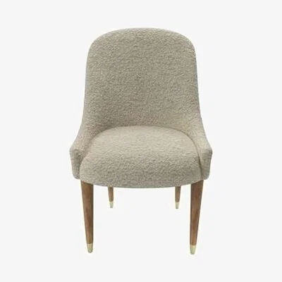 Sofa.com Arabella Dining Chair in Alpaca Textured Boucle
