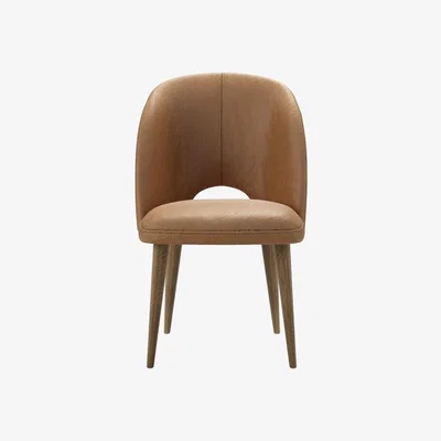 Sofa.com Darcy Dining Chair in Saddle Antique Leather - sofa.com