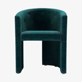 Sofa.com Coco Dining Chair in Jade Smart Velvet
