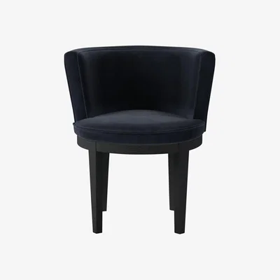 Sofa.com Margaux Dining Chair in Mercury Cashmere Velvet - sofa.com