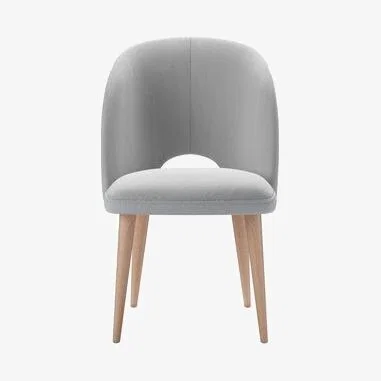 Sofa.com Darcy Dining Chair in Graphite Smart Cotton
