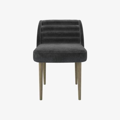 Sofa.com Lola Dining Chair in Raven Speckled Chenille