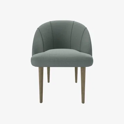 Sofa.com Piper Dining Chair in Hidden Cove Brushed Linen Cotton - sofa.com