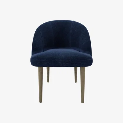 Sofa.com Piper Dining Chair in Port Royal Aquaclean Clever Chenille
