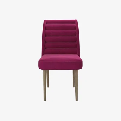 Sofa.com Lola Dining Chair in Persian Rose Smart Velvet